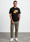 Carhartt WIP Cheese Toast T-Shirt, Black