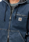 Carhartt WIP Cleveland Jacket, Stone Washed Blue