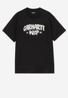 Carhartt WIP Cloud Script T-Shirt, Black
