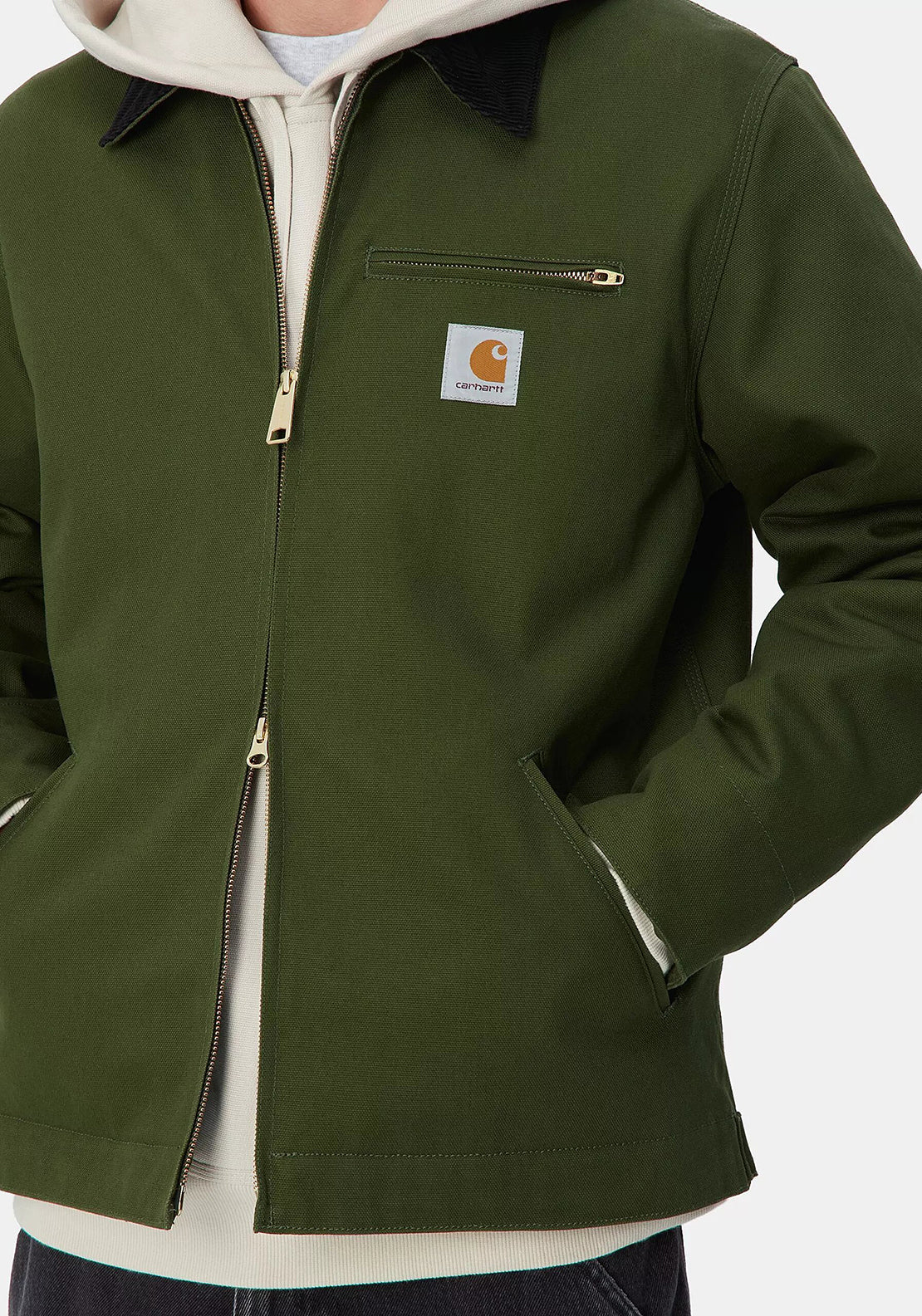 Carhartt WIP Detroit Jacket, Green - McElhinneys