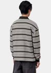 Carhartt WIP Devitt Stripe Rugby Shirt, Grey