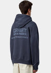 Carhartt WIP Distance Hoodie, Navy