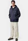Carhartt WIP Distance Hoodie, Navy