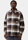 Carhartt WIP Esterson Check Overshirt, Brown Multi