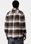 Carhartt WIP Esterson Check Overshirt, Brown Multi