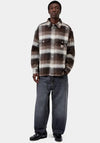 Carhartt WIP Esterson Check Overshirt, Brown Multi
