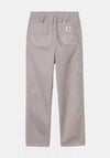 Carhartt WIP Flint Tapered Trousers, Grey