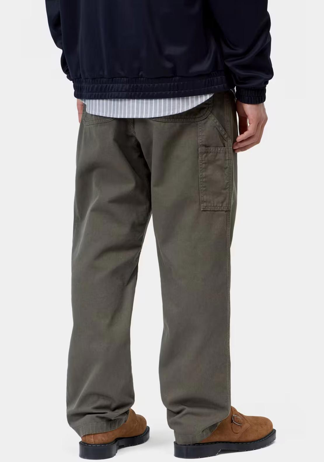 Carhartt WIP Flint Tapered Trousers, Shungite Green