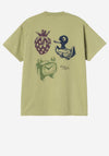 Carhartt WIP Forma Graphic Print T-Shirt, Gentle Green