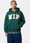 Carhartt WIP Full Zip Hoodie, Rainforest Green