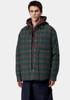 Carhartt WIP Gargan Check Overshirt, Dark Green Multi