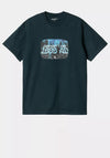 Carhartt WIP Greatest Flicks Graphic T-Shirt, Teal