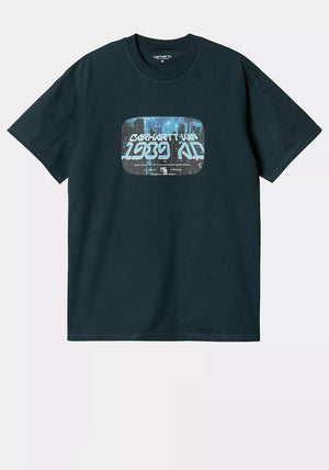 Carhartt WIP Greatest Flicks Graphic T-Shirt, Teal