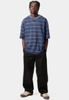 Carhartt WIP Hanson Stripe T-Shirt, Blue