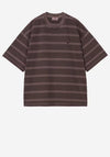 Carhartt WIP Hanson Stripe T-Shirt, Brown