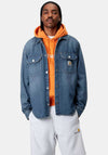 Carhartt WIP Harvey Denim Shirt Jacket, Dark Blue Wash