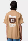 Carhartt WIP Heart II Hartt T-Shirt, Brown