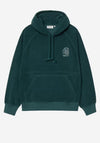 Carhartt WIP Helix Fleeced Hoodie, Teal