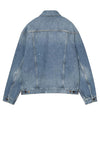 Carhartt WIP Helston Paint Splatter Denim Jacket, Washed Blue