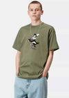 Carhartt WIP Home Run T-Shirt, Dollar Green