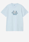 Carhartt WIP Ink Lab Graphic Print T-Shirt, Ice Blue