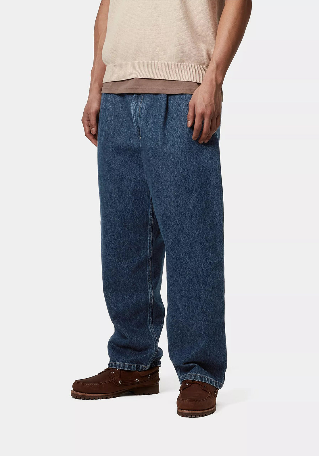 Carhartt WIP Jace Tapered Fit Jeans, Stone Washed Blue