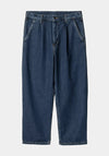 Carhartt WIP Jace Tapered Fit Jeans, Stone Washed Blue