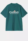 Carhartt WIP Label Script T-Shirt, Malachite Green