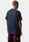 Carhartt WIP Label Script T-Shirt, Dark Blue