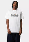 Carhartt WIP Label Script T-Shirt, White