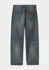 Carhartt WIP Landon Loose Tapered Fit Jeans, Washed Blue