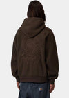 Carhartt WIP Limn C Fleeced Hoodie, Brown