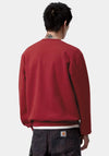 Carhartt WIP Logo Sweatshirt, Red