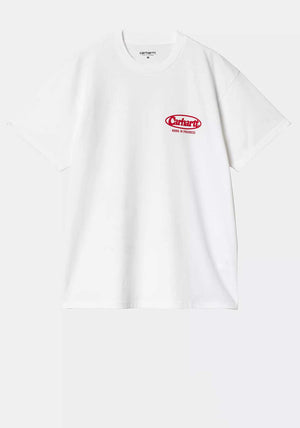 Carhartt WIP Logo T-Shirt, Off White