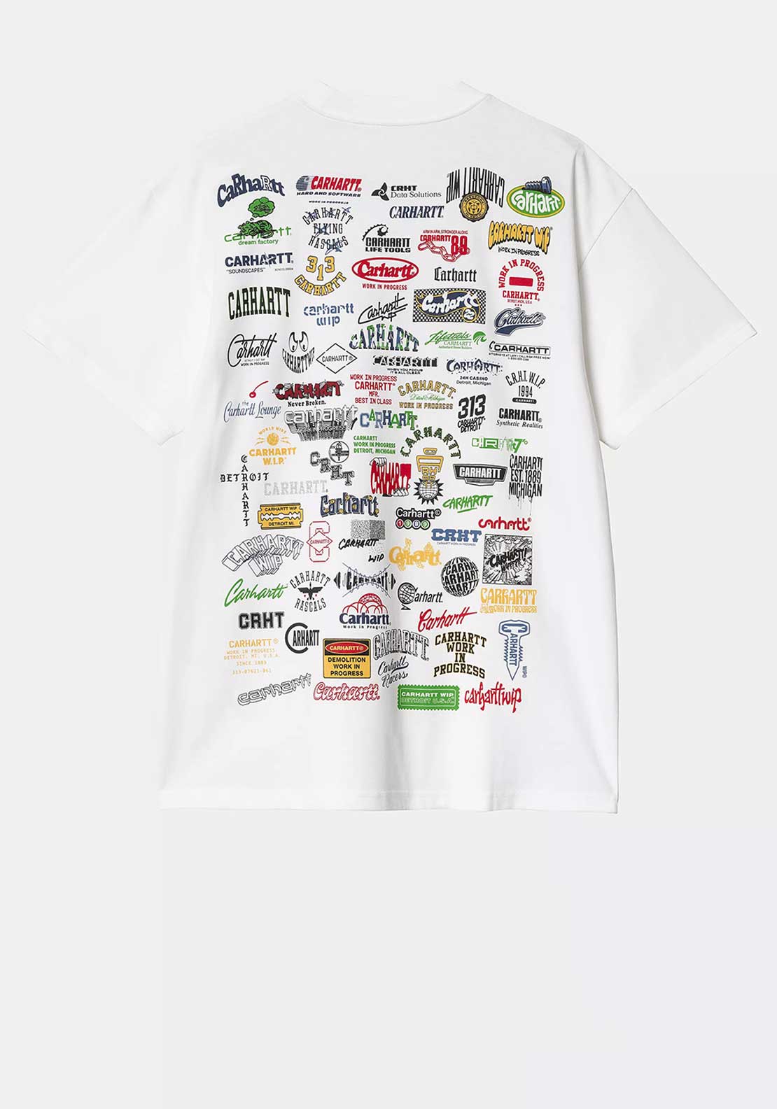 Carhartt WIP Logo T-Shirt, Off White
