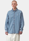 Carhartt WIP Lucas Shirt, Bleached Blue