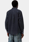 Carhartt WIP Madison Cord Overshirt, Dark Navy
