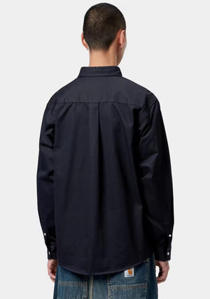 Carhartt WIP Madison Shirt, Dark Navy