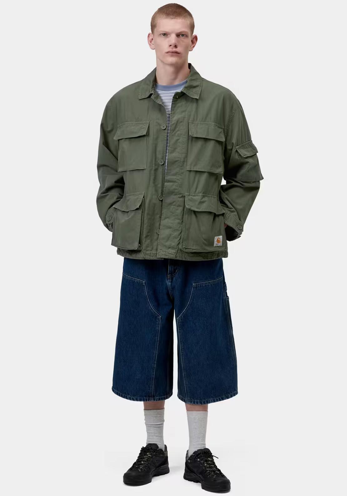 Carhartt WIP Mandelson Jacket, Leaf Green