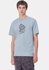 Carhartt WIP Move On Up Graphic T-Shirt, Dusty Ice