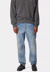 Carhartt WIP Newel Jeans, Light Used Blue