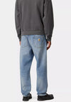 Carhartt WIP Newel Jeans, Light Used Blue