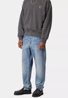 Carhartt WIP Newel Jeans, Light Used Blue