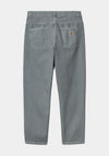 Carhartt WIP Newel Stone Washed Trousers, Dove Grey