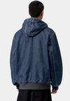 Carhartt WIP OG Active Denim Hooded Jacket, Stone Wash Blue