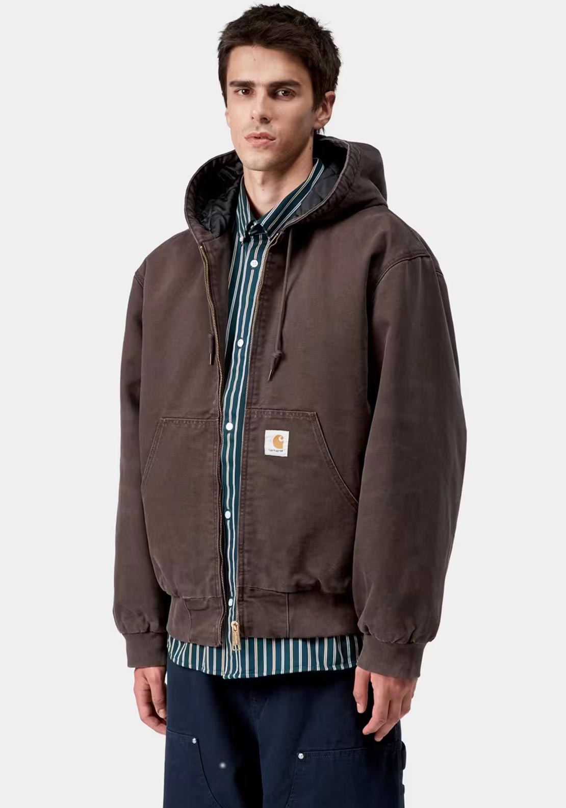 Carhartt WIP OG Active Jacket, Tobacco Brown - McElhinneys