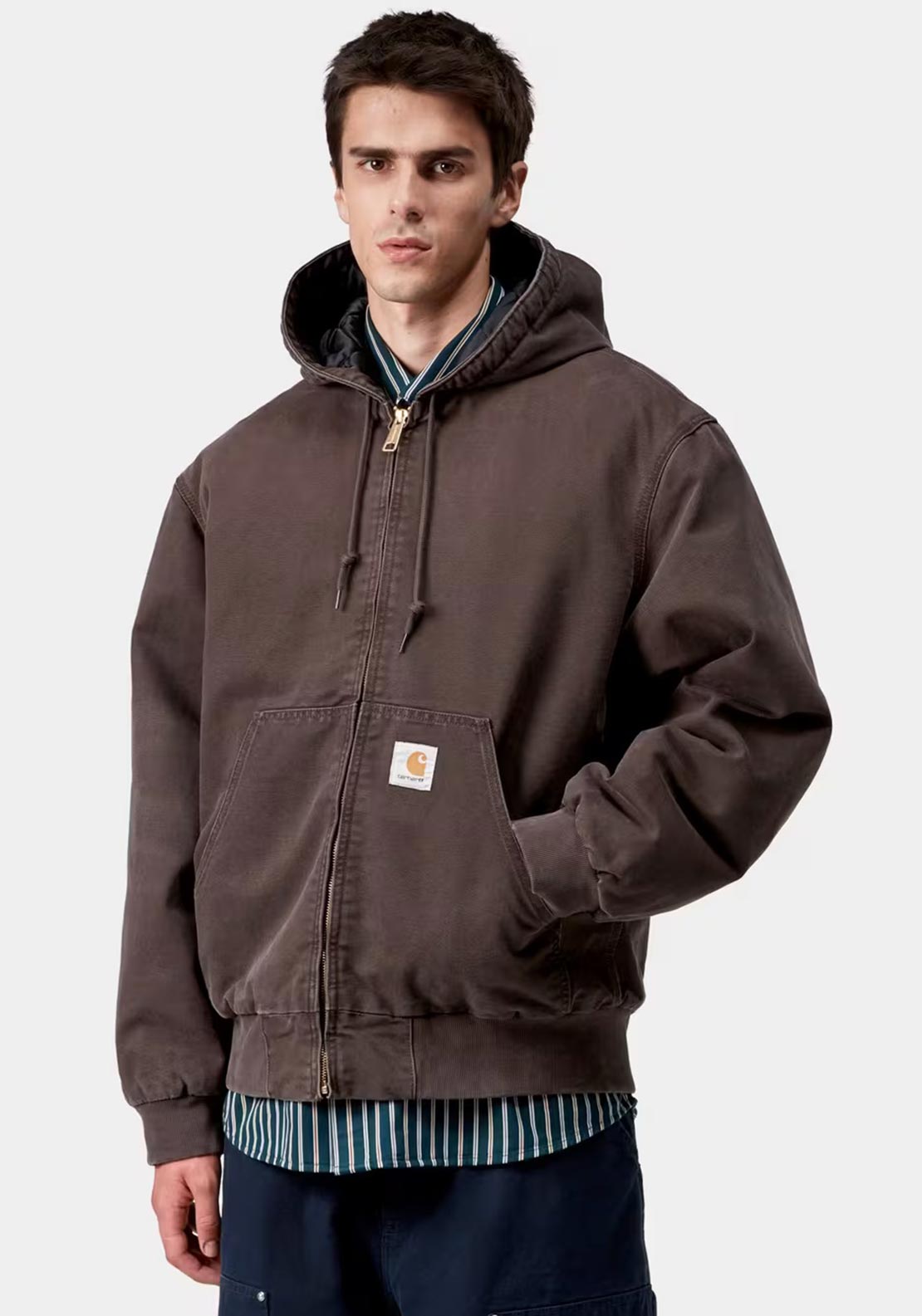 Carhartt WIP OG Active Jacket, Tobacco Brown - McElhinneys