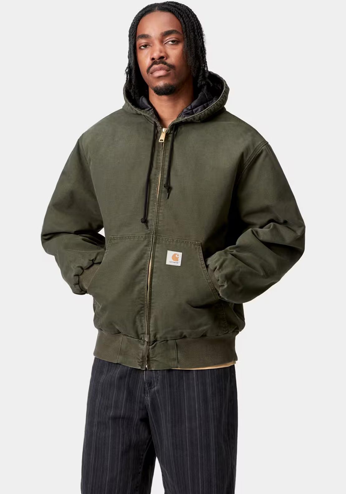 Carhartt WIP OG Active Jacket, Olive Green - McElhinneys