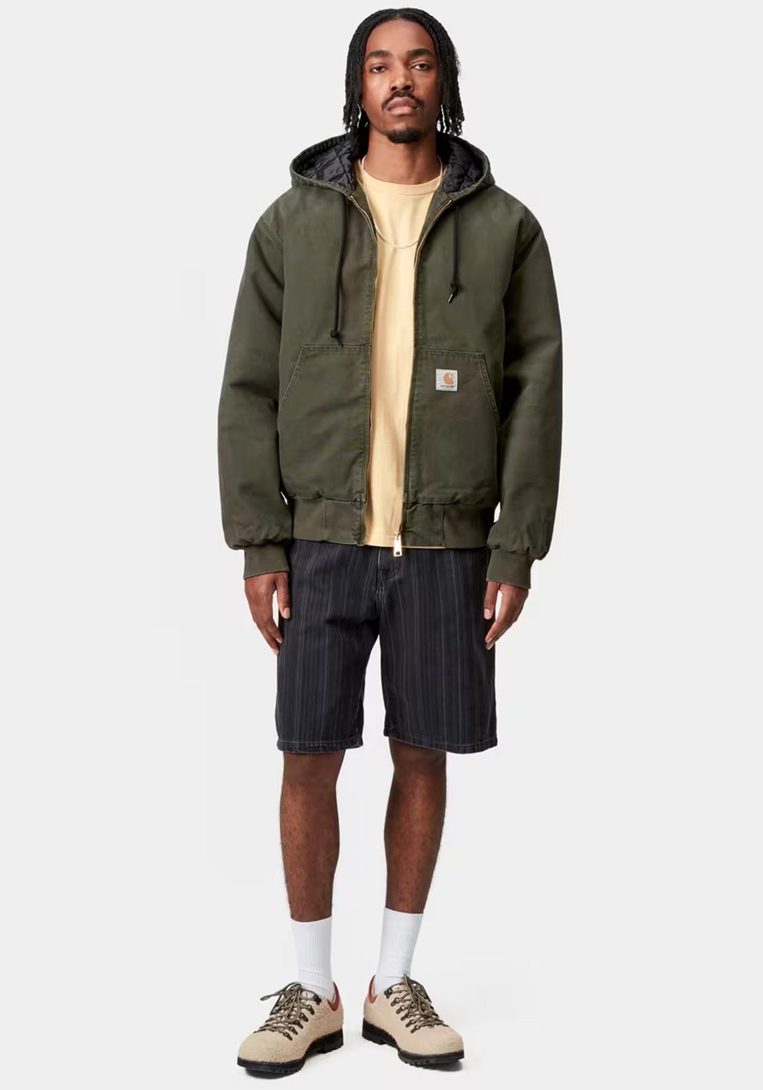 Carhartt WIP OG Active Jacket, Olive Green - McElhinneys