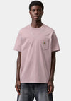 Carhartt WIP Pocket Crew Neck T-Shirt, Pink